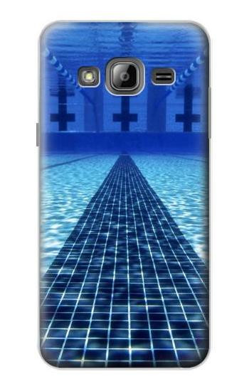 S2429 Swimming Pool Case For Samsung Galaxy J3 (2016)