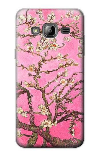 S2449 Pink Blossoming Almond Tree Van Gogh Case For Samsung Galaxy J3 (2016)