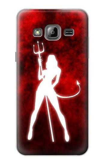 S2455 Sexy Devil Girl Case For Samsung Galaxy J3 (2016)
