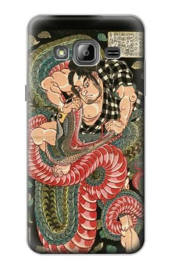 S2469 108 Heroes of Suikoden Saginoike Heikuro Case For Samsung Galaxy J3 (2016)