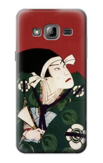 S2498 Japan Art Toyohara Kunichika Case For Samsung Galaxy J3 (2016)