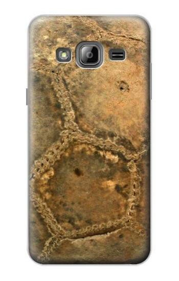 S2531 Old Soccer Ball Case For Samsung Galaxy J3 (2016)