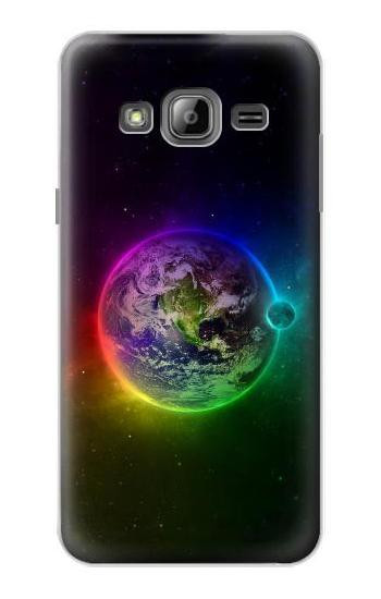 S2570 Colorful Planet Case For Samsung Galaxy J3 (2016)