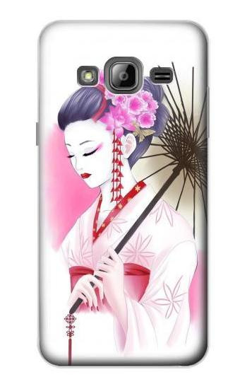 S2579 Japanese Traditional Geisha Kimono Case For Samsung Galaxy J3 (2016)