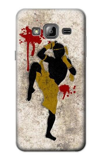 S2635 Muay Thai Kickboxing Fight Blood Case For Samsung Galaxy J3 (2016)