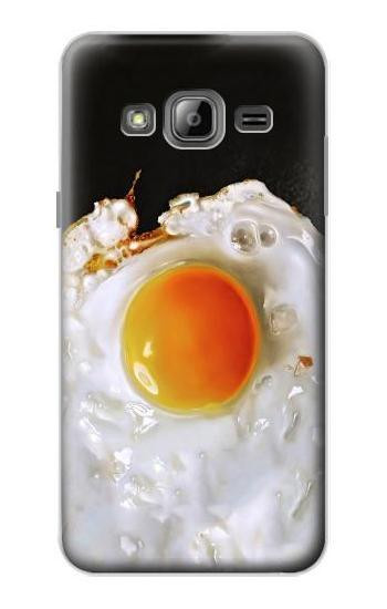 S2695 Fried Egg Case For Samsung Galaxy J3 (2016)