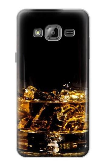S2742 Ice Whiskey Whisky Glass Case For Samsung Galaxy J3 (2016)