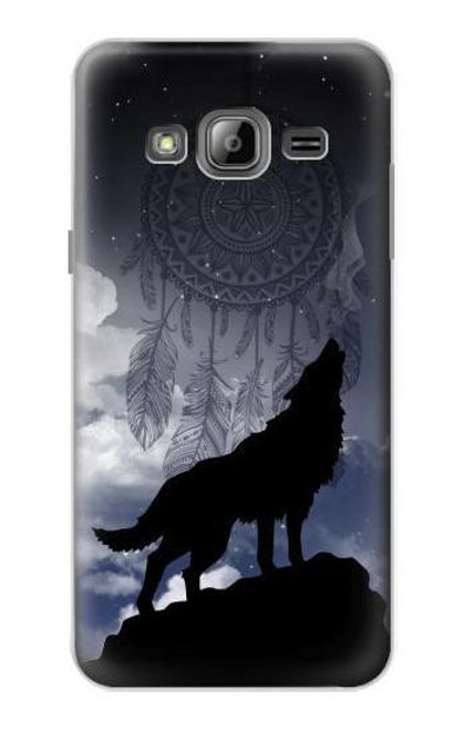 S3011 Dream Catcher Wolf Howling Case For Samsung Galaxy J3 (2016)