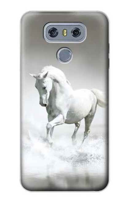 S0932 White Horse Case For LG G6