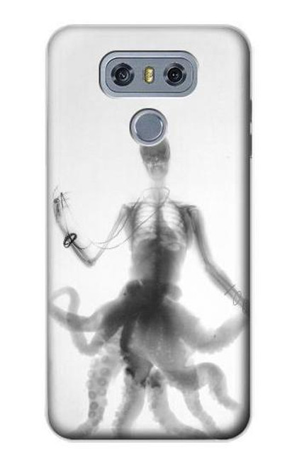 S1432 Skull Octopus X-ray Case For LG G6