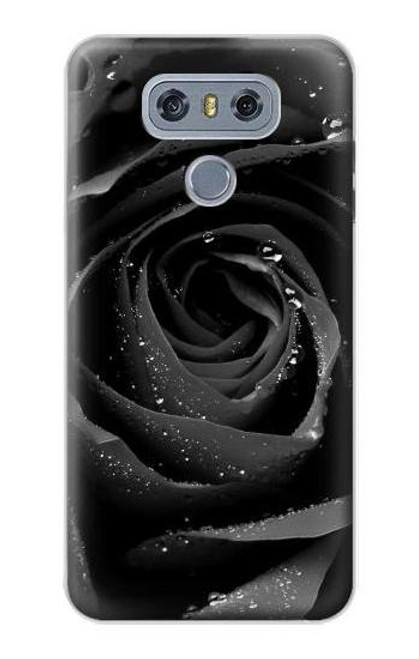 S1598 Black Rose Case For LG G6