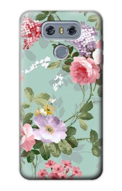 S2178 Flower Floral Art Painting Case For LG G6