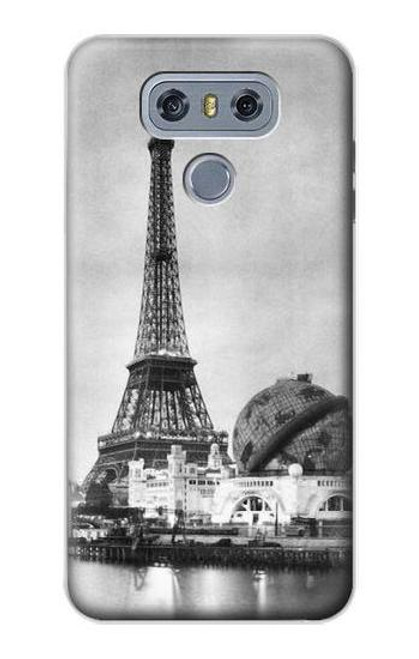 S2350 Old Paris Eiffel Tower Case For LG G6