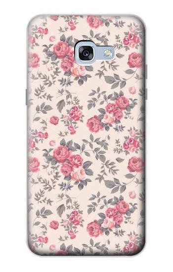 S3095 Vintage Rose Pattern Case For Samsung Galaxy A5 (2017)