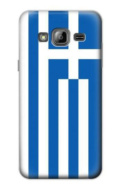 S3102 Flag of Greece Case For Samsung Galaxy J3 (2016)
