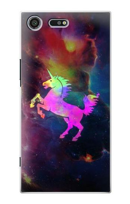 S2486 Rainbow Unicorn Nebula Space Case For Sony Xperia XZ Premium