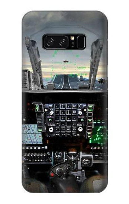 S2435 Fighter Jet Aircraft Cockpit Case For Note 8 Samsung Galaxy Note8