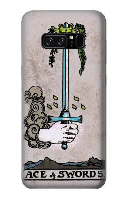 S2482 Tarot Card Ace of Swords Case For Note 8 Samsung Galaxy Note8