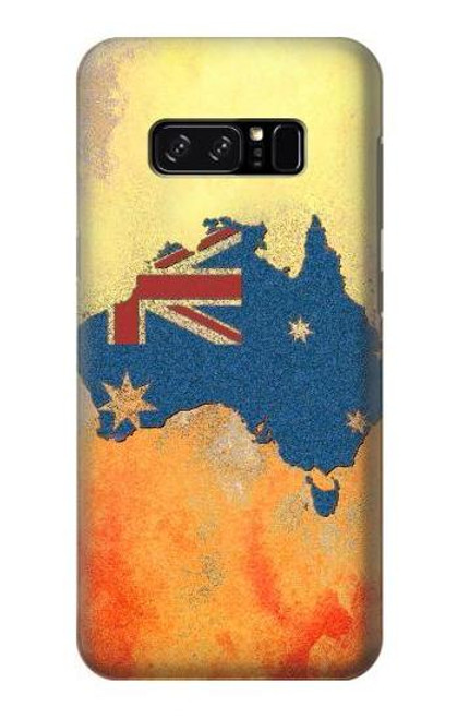 S2494 Australia Flag Map Rock Texture Case For Note 8 Samsung Galaxy Note8