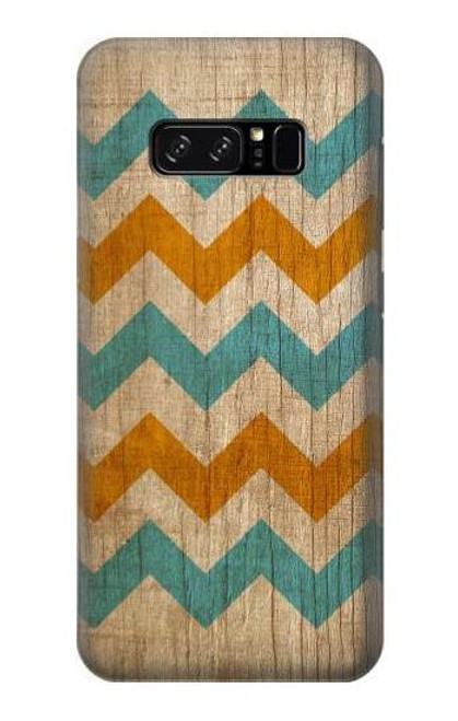 S3033 Vintage Wood Chevron Graphic Printed Case For Note 8 Samsung Galaxy Note8