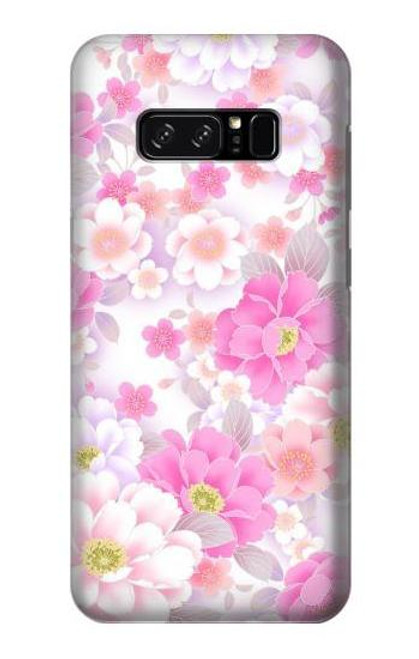S3036 Pink Sweet Flower Flora Case For Note 8 Samsung Galaxy Note8