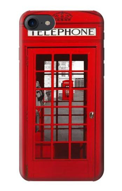 S0058 British Red Telephone Box Case For iPhone 7, iPhone 8