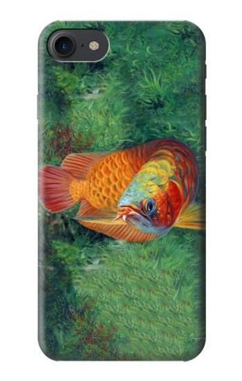 S1157 Red Arowana Fish Case For iPhone 7, iPhone 8