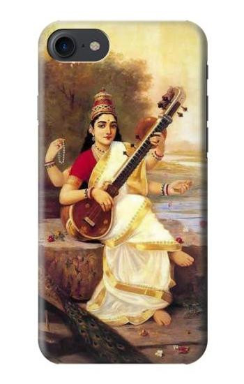 S1420 Saraswati Hindu Goddess Case For iPhone 7, iPhone 8