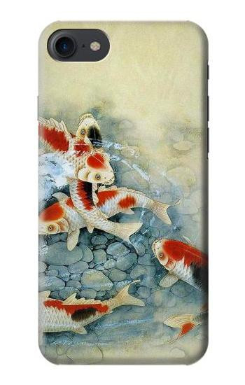 S1654 Koi Carp Fish Art Painting Case For iPhone 7, iPhone 8
