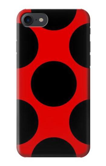 S1829 Lady bug Dot Pattern Case For iPhone 7, iPhone 8
