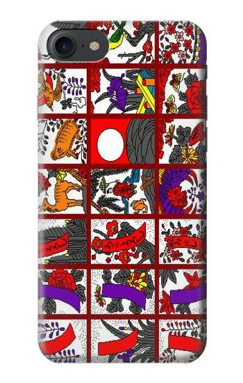S1923 Hanafuda Japanese Flower Card Case For iPhone 7, iPhone 8