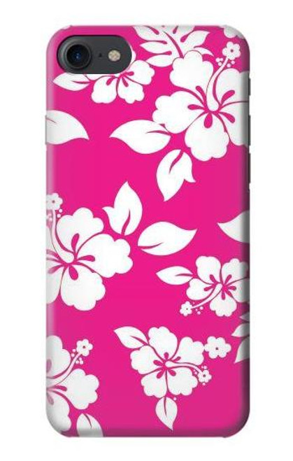 S2246 Hawaiian Hibiscus Pink Pattern Case For iPhone 7, iPhone 8