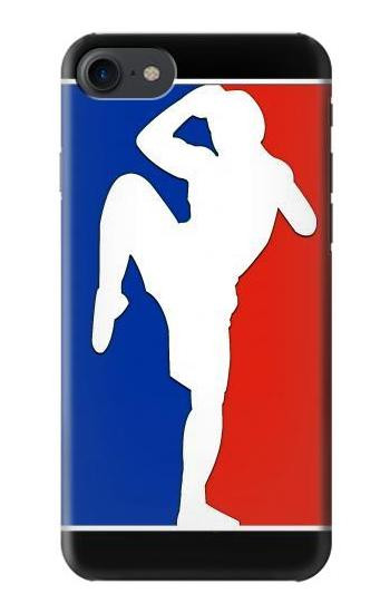 S2278 Muay Thai Kickboxing MMA Martial Art White Case For iPhone 7, iPhone 8