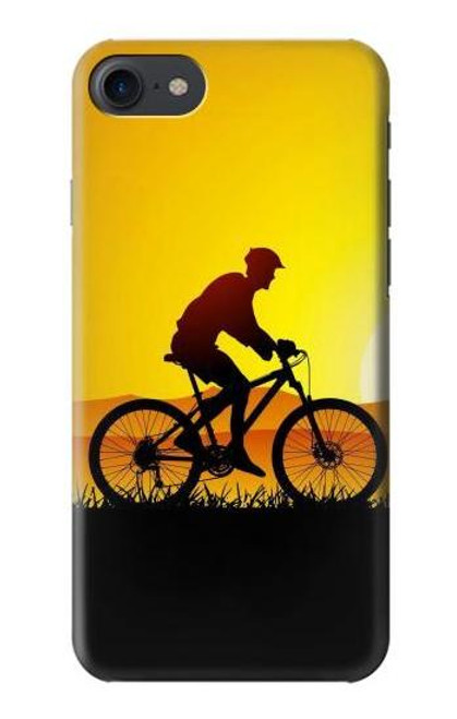 S2385 Bicycle Bike Sunset Case For iPhone 7, iPhone 8