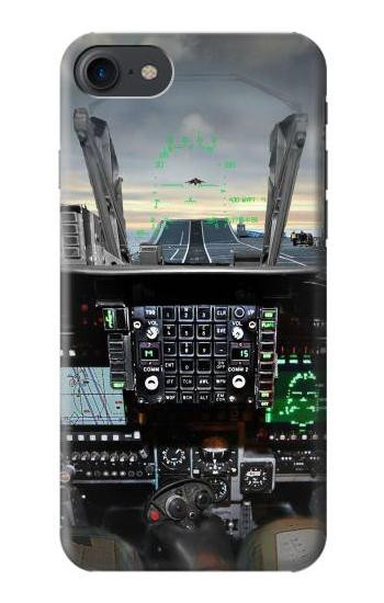 S2435 Fighter Jet Aircraft Cockpit Case For iPhone 7, iPhone 8
