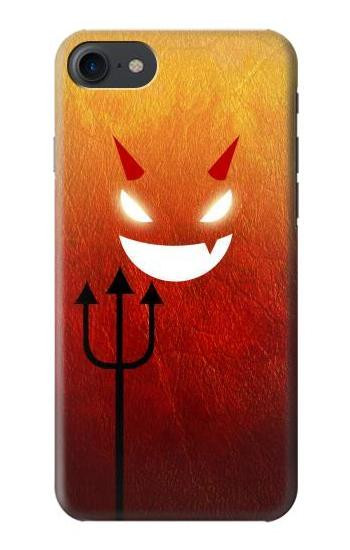 S2454 Red Cute Little Devil Cartoon Case For iPhone 7, iPhone 8