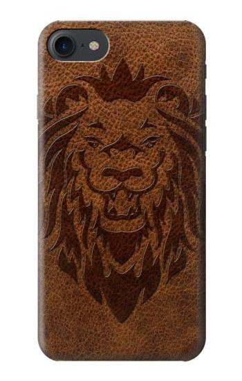 S2529 Leo Zodiac Tattoo Brown Graphic Print Case For iPhone 7, iPhone 8