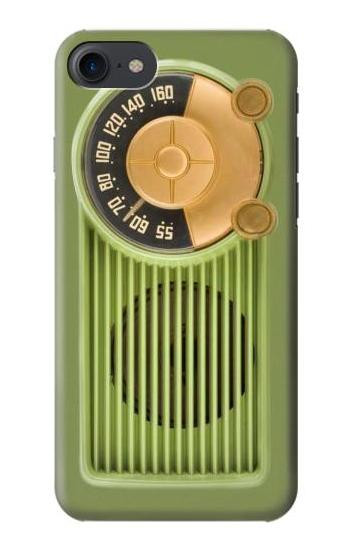 S2656 Vintage Bakelite Radio Green Case For iPhone 7, iPhone 8
