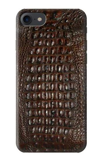 S2850 Brown Skin Alligator Graphic Printed Case For iPhone 7, iPhone 8