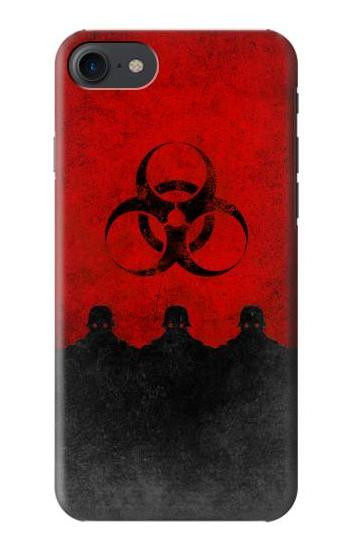 S2917 Biohazards Virus Red Alert Case For iPhone 7, iPhone 8