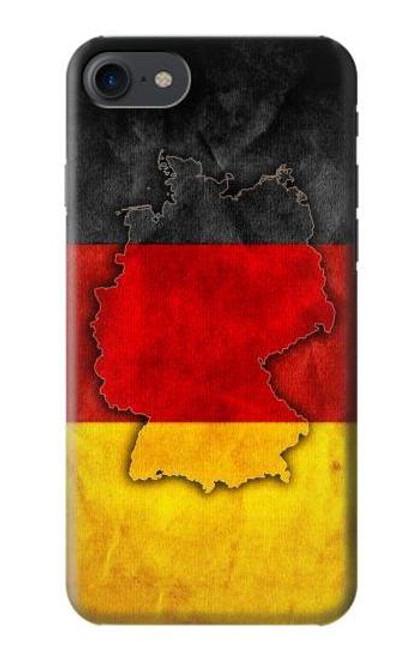 S2935 Germany Flag Map Case For iPhone 7, iPhone 8