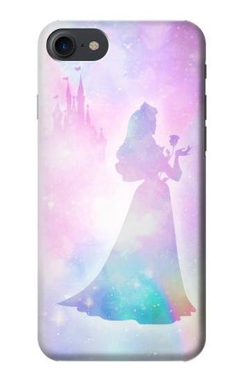 S2992 Princess Pastel Silhouette Case For iPhone 7, iPhone 8