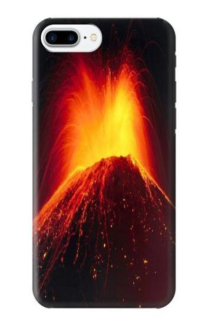 S0745 Volcano Lava Case For iPhone 7 Plus, iPhone 8 Plus