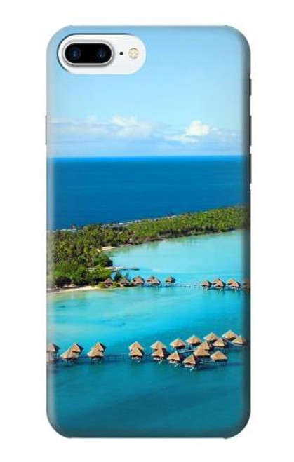 S0844 Bora Bora Island Case For iPhone 7 Plus, iPhone 8 Plus