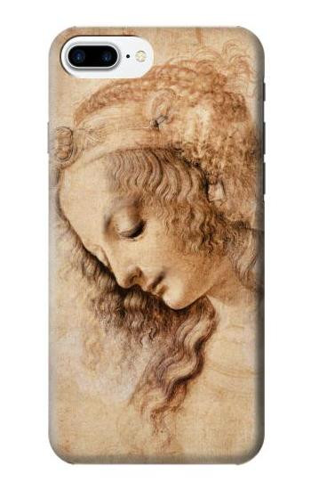 S1045 Leonardo da Vinci Woman's Head Case For iPhone 7 Plus, iPhone 8 Plus