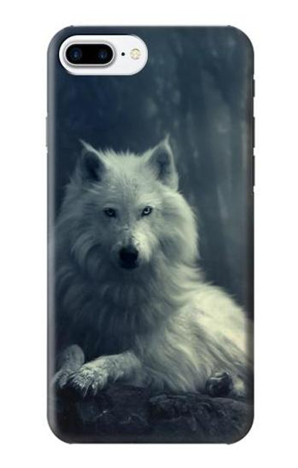 S1516 White Wolf Case For iPhone 7 Plus, iPhone 8 Plus