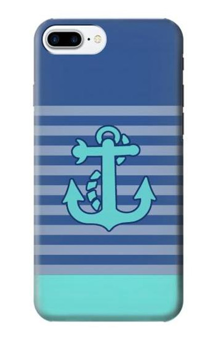 S2081 Nautical Anchor Case For iPhone 7 Plus, iPhone 8 Plus