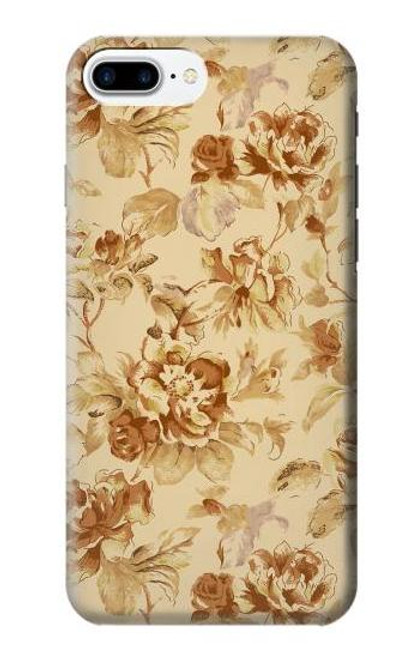 S2180 Flower Floral Vintage Pattern Case For iPhone 7 Plus, iPhone 8 Plus