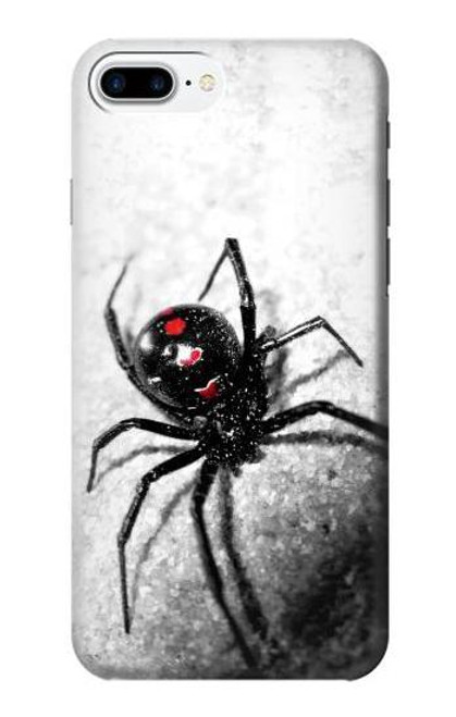 S2386 Black Widow Spider Case For iPhone 7 Plus, iPhone 8 Plus