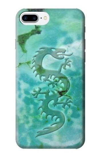 S2653 Dragon Green Turquoise Stone Graphic Case For iPhone 7 Plus, iPhone 8 Plus